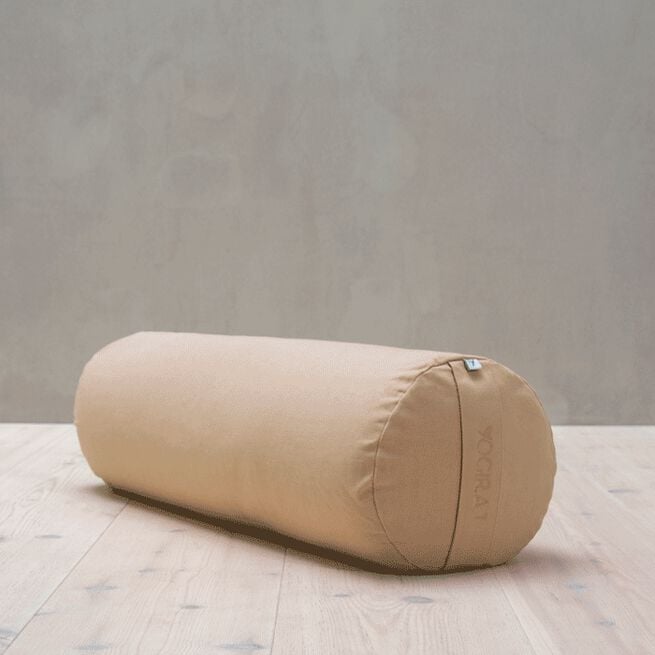 Bolster, Beach Beige Yogiraj Bolster Yogakudde Beige