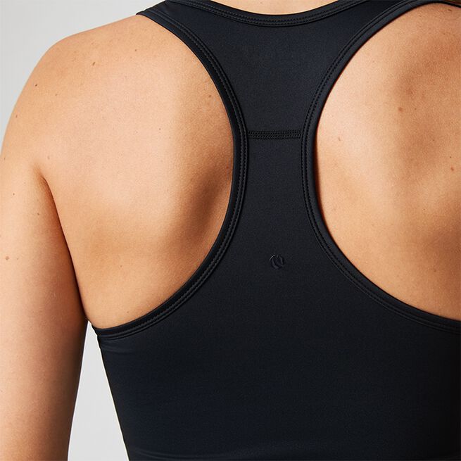 Borg Soft Racerback Tank Top, Black Beauty, L  Borg Soft Racerback Linne Svart