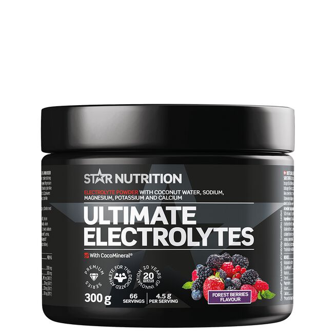 Ultimate Electrolytes 300 g Forest Berries Ultimate Electrolytes Vätskeersättningpulver 300 g Forest Berries
