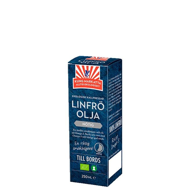 Linfröolja Kallpressad EKO, 250 ml Linfröolja Kallpressad 250 ml