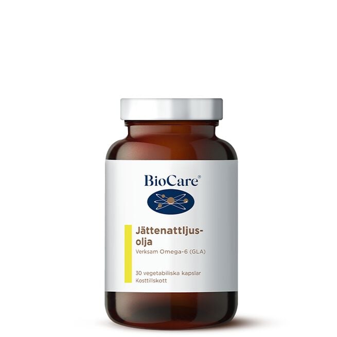 BioCare Evening Primrose Oil, 30 kapsla Jättenattljusolja 30 kapslar