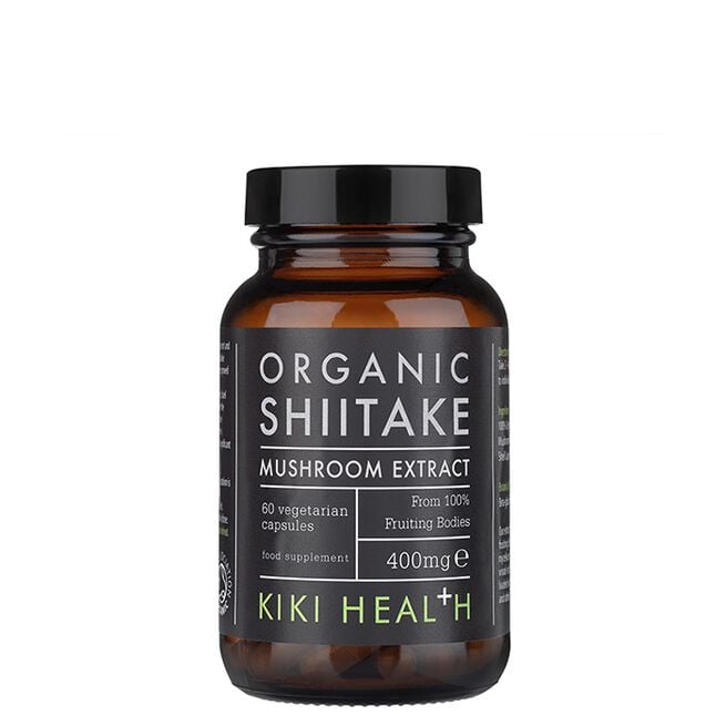 Kiki Health Organic Shiitake Extract Mushroom 60 kapslar Organic Shiitake Extract Mushroom 60 kapslar
