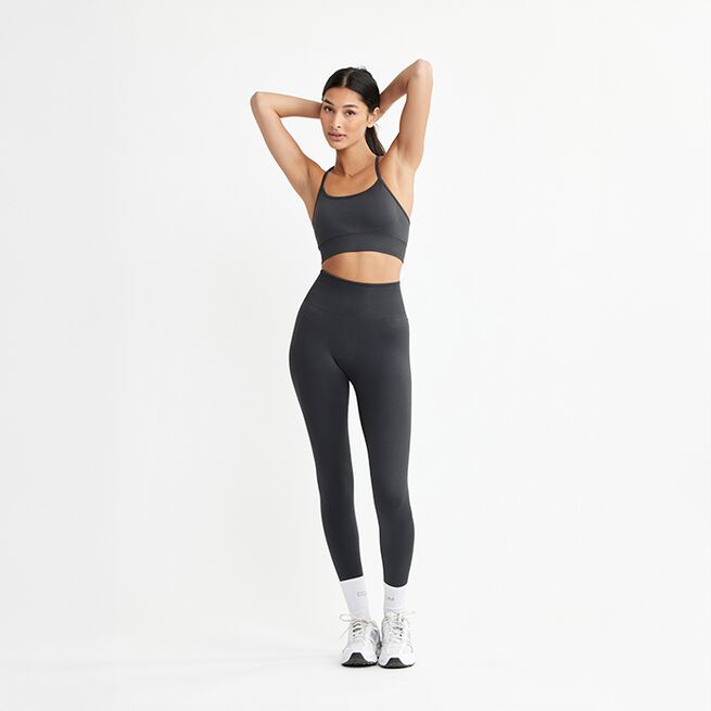 Signature Seamless Tights, Iron Grey, XS  Träningstights Grå