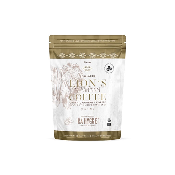 L&aring;gsyrlig Lion's Mane specialkaffe hela b&ouml;nor EKO 227g