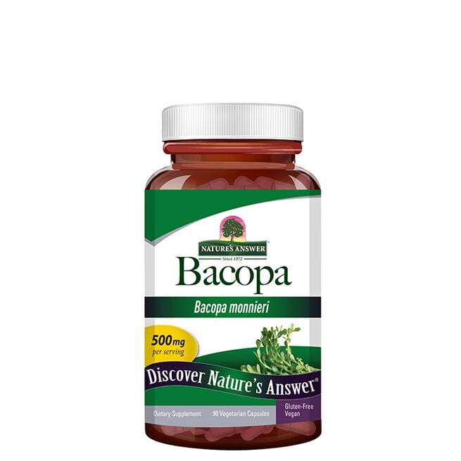 Bacopa 90 kapslar  Nature´s Answer Bacopa 90 kapslar