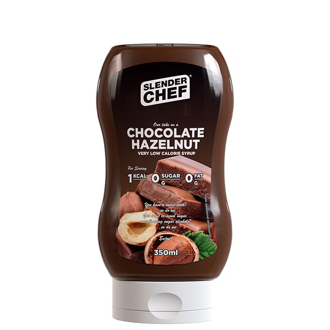 Chocolate Hazelnut Syrup, 350 ml Kalorisnål Chokladsås 350 ml Chocolate Hazelnut