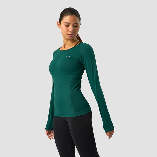 Everyday Seamless LS, Dark Green Melange, S Everyday Seamless LS, Dark Green Melange
