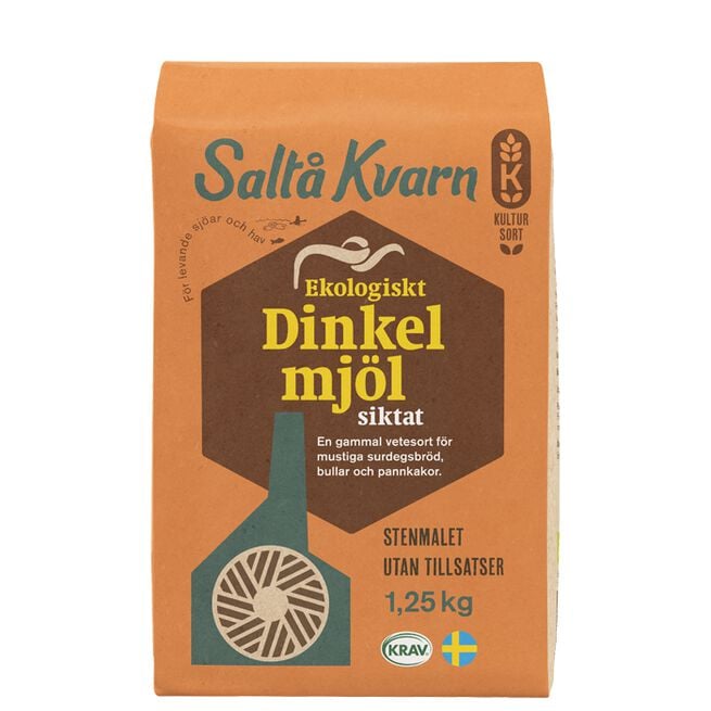 Dinkelmjöl Siktat 1,25 kg Dinkelmjöl Siktat 1,25 kg