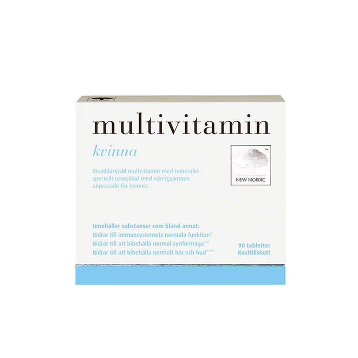 Multivitamin kvinna 90 tabletter