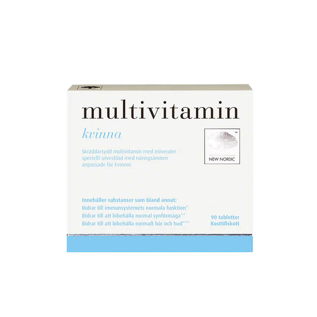 Multivitamin kvinna 90 tabletter Multivitamin kvinna 90 tabletter