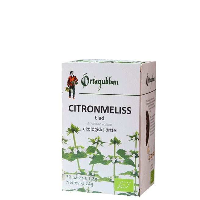 Citronmeliss Blad Te, 20 påsar Citronmeliss Te 20 påsar