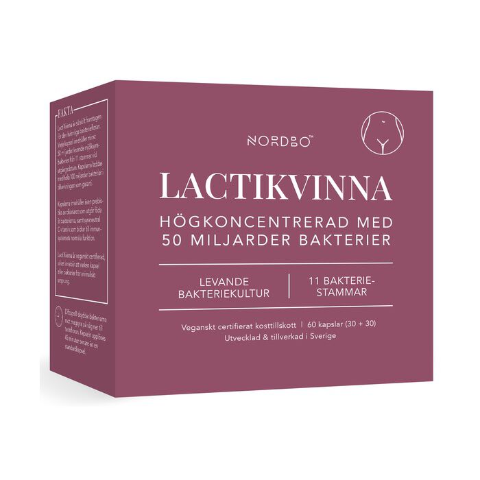 LactiKvinna 50 miljarder 60 kapslar