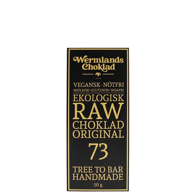 Raw Ekologisk Choklad Original 73% 50 g Raw Ekologisk Choklad Original 73% 50 g