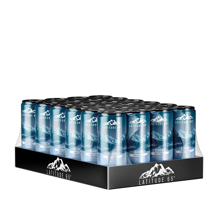 24 x Latitude 65 Energidryck 330 ml &Auml;lven