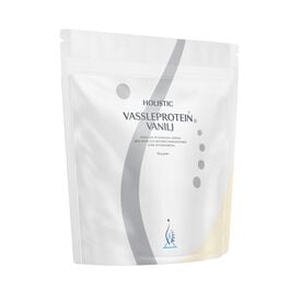 Vassleprotein Vanilj 750 g  Holistic Vassleprotein 750 g Vanilj