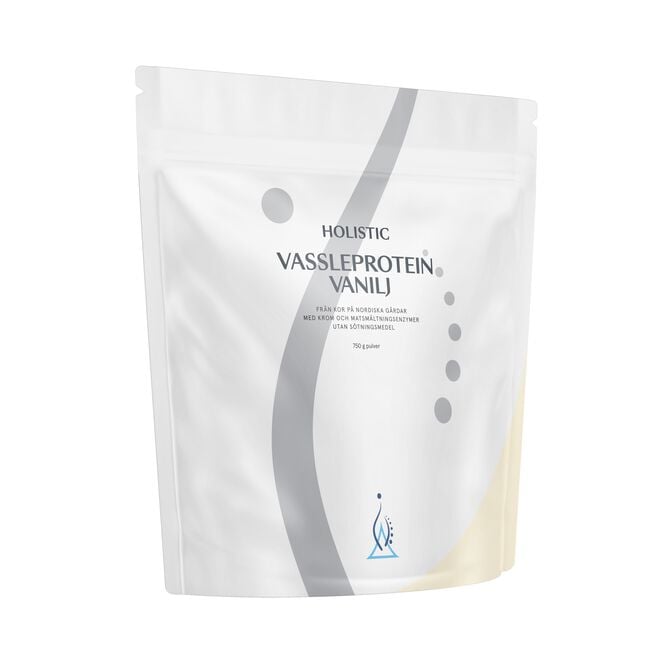 Vassleprotein Vanilj 750 g Holistic Vassleprotein 750 g Vanilj