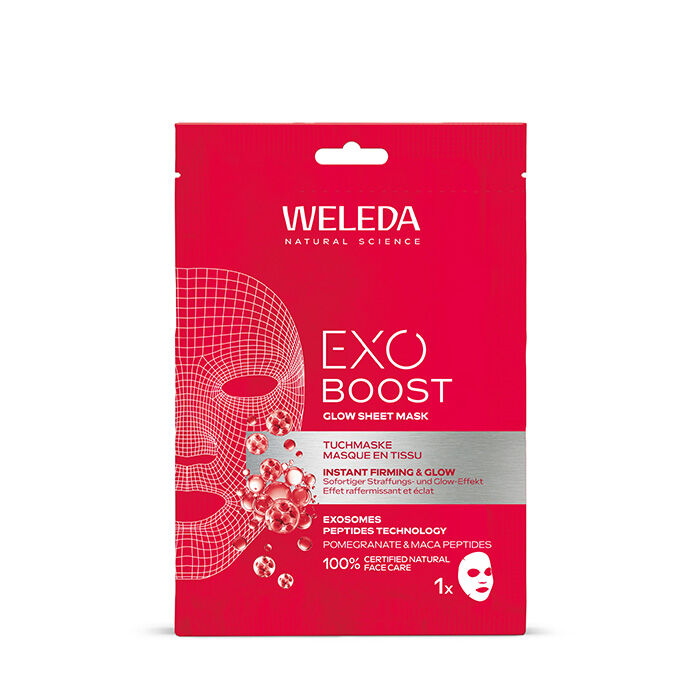 Exo Boost Glow Sheet Mask Granat&auml;pple