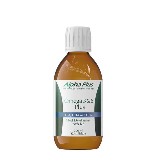Omega 3 & 6 Plus 200 ml Omega 3 & Omega 6 Plus 200 ml Citron Citron