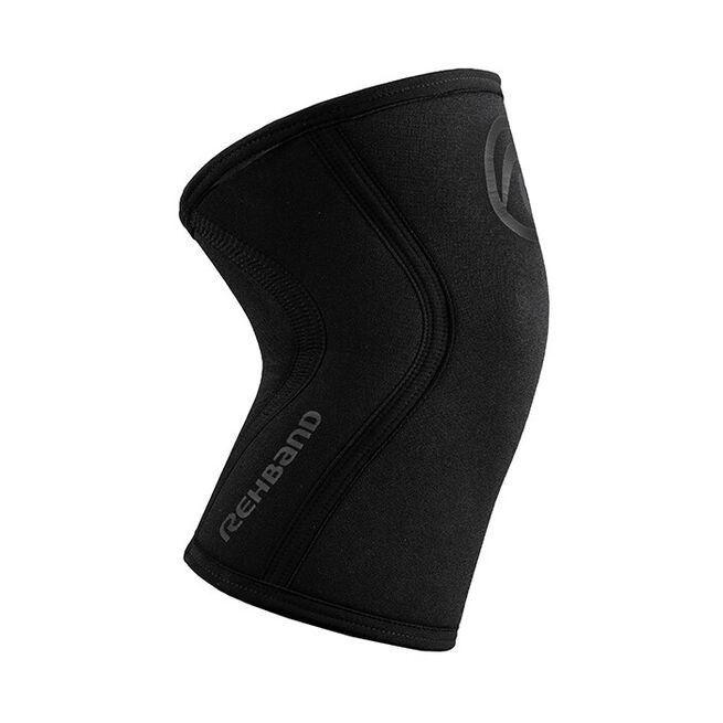 RX Knee Sleeve, 5mm, Carbon Black, L  RX Knäskydd 5mm Carbon Black