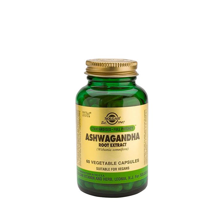 Ashwagandha 60 vegikapslar Ashwagandha 60 vegitabiliska kapslar