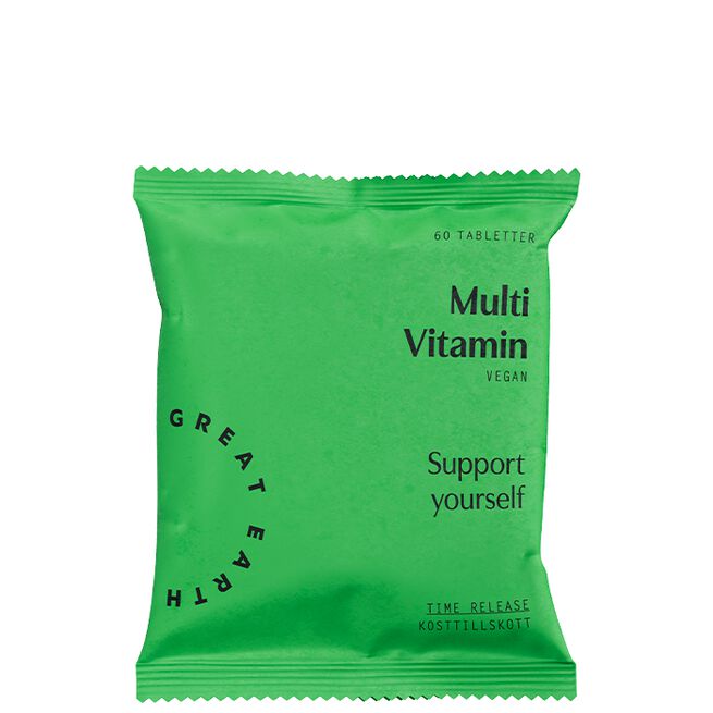 Great Earth Multi Vitamin 60 tabletter Refill