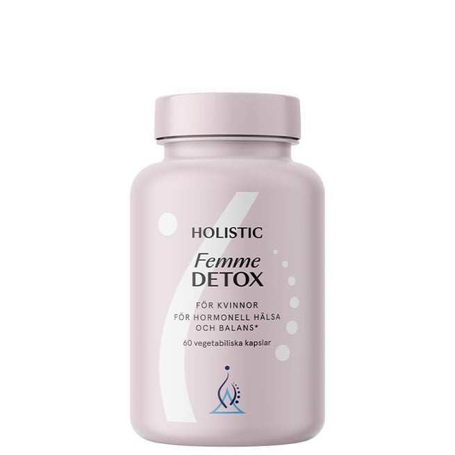 Femme Detox 60 vegetabiliska kapslar Femme Detox 60 vegetabiliska kapslar