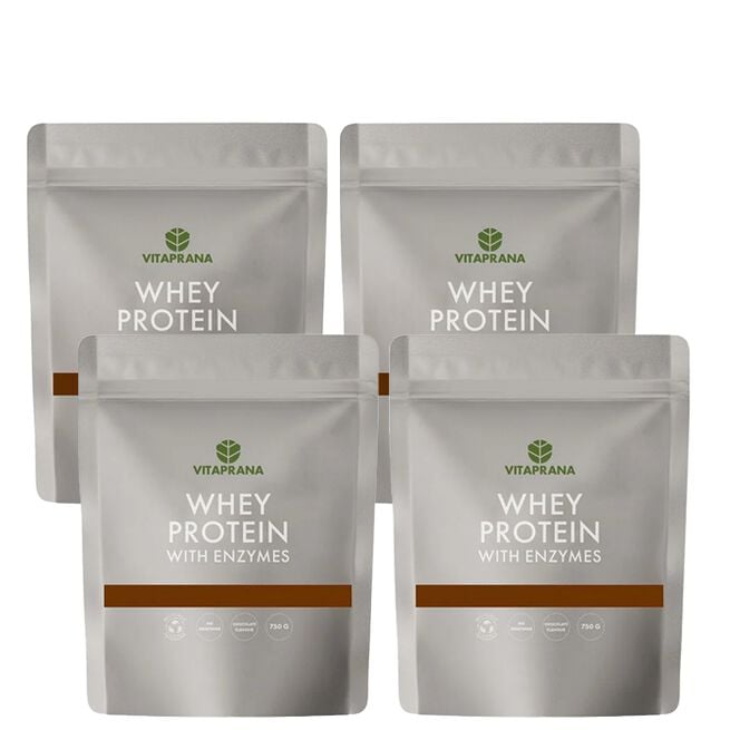 Mix&Match 4 x Vassleproteinkoncentrat Grass-fed 750 g Mix&Match 4 x Vassleproteinkoncentrat Grass-fed 750 g