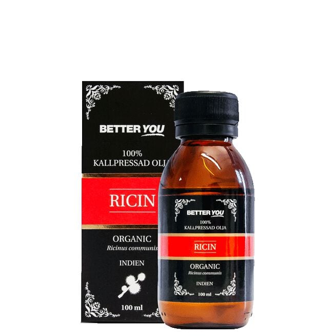 Ricinolja EKO Kallpressad, 100 ml Better You Kallpressad Ricinolja 100 ml