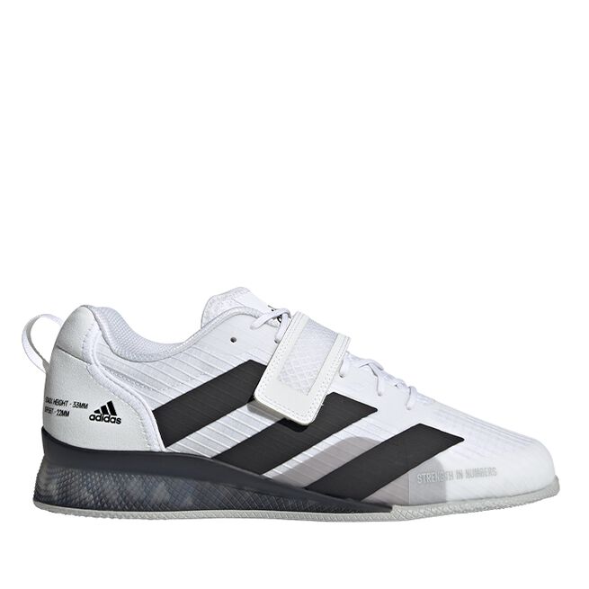 Adidas Adipower Weightlifting III, White/Black/Grey, 36 Adipower Weightlifting 3 Skor Vit/Svart/Grå