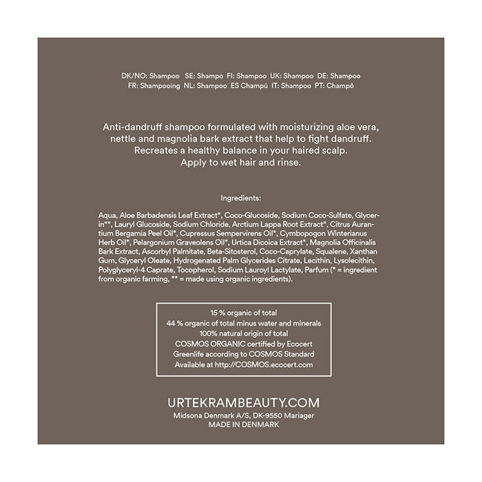 Schampo Nettle Mot mj&auml;ll 250 ml