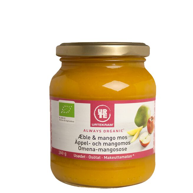 Äpple och mangomos Urtekram Äpple och Mangomos 360 g Äpple & Mango