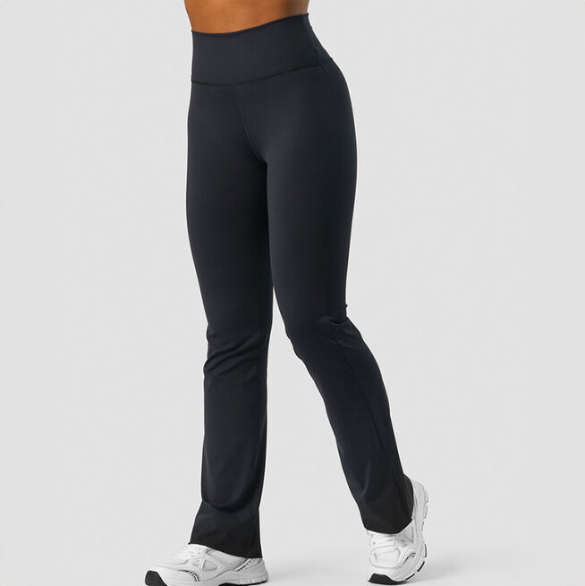 Nimble Flared Tights, Black, S Nimble Flared Tights Svart