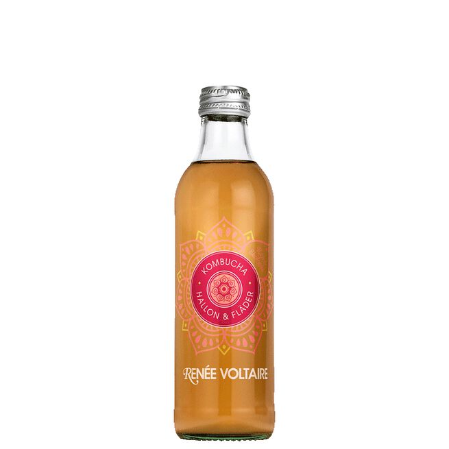 Kombucha Hallon Och Fläder 275 ml Kombucha Hallon Och Fläder 275 ml
