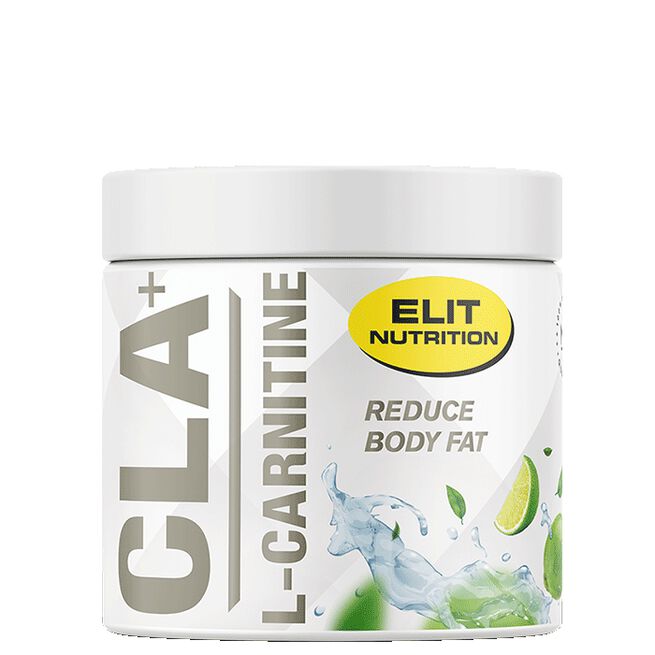 CLA + L-Carnitine Powder, 180 g, Citrus CLA + L-Carnitine Fettförbränningspulver 180 g Citrus