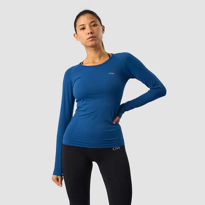 ICANIWILL Everyday Seamless LS Dark Navy