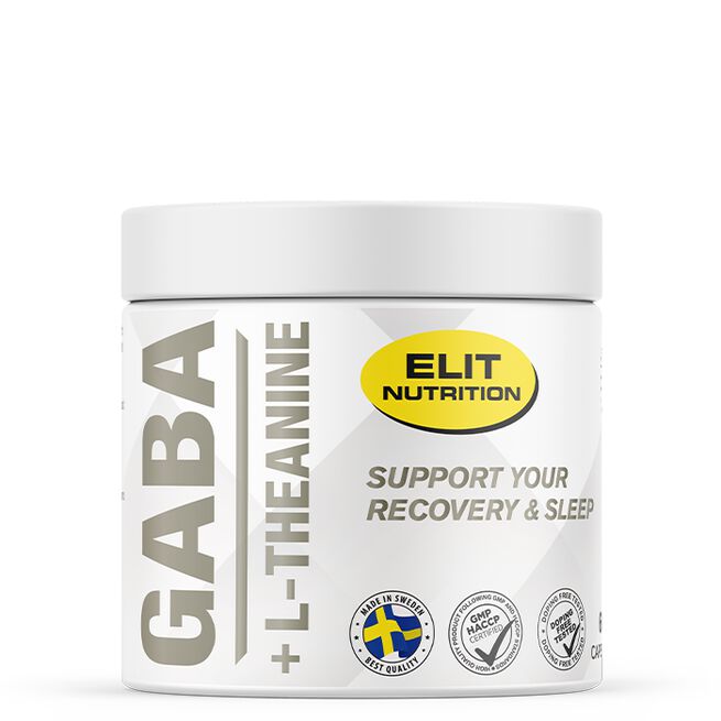 ELIT GABA + L-Theanine, 60 caps ELIT GABA + L-Theanine Aminosyror 60 kapslar