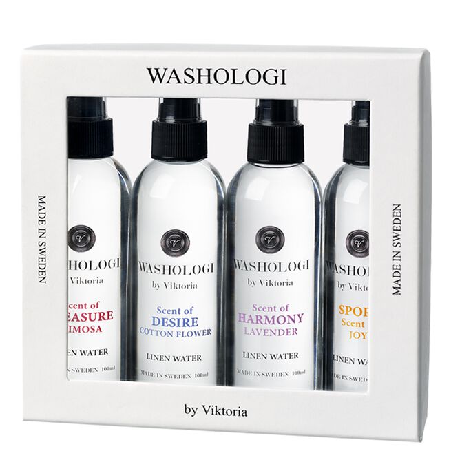 Linnevatten Presentbox 4 x 100 ml Linnevatten Presentbox 4 x 100 ml