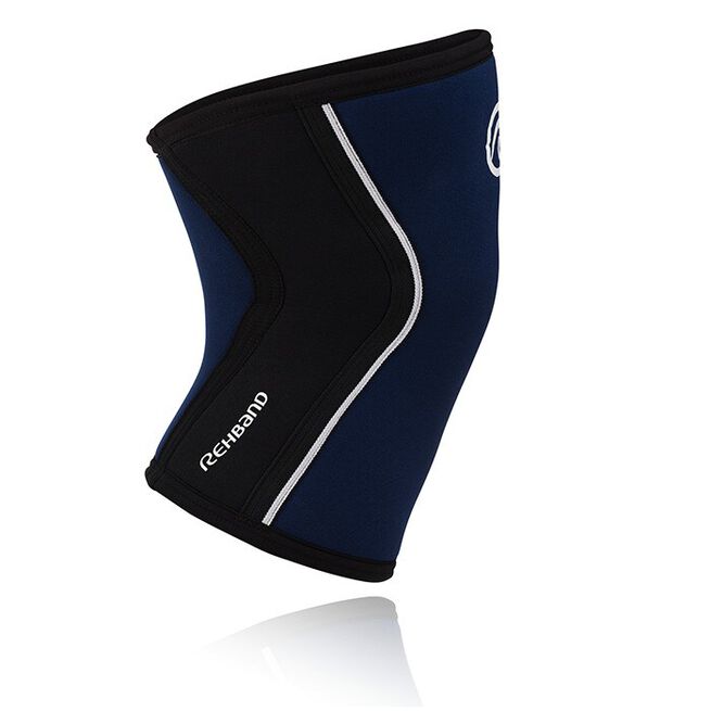 RX Knee Sleeve, 5mm, Navy/Black, XL  RX Knäskydd 5mm Blå/Svart