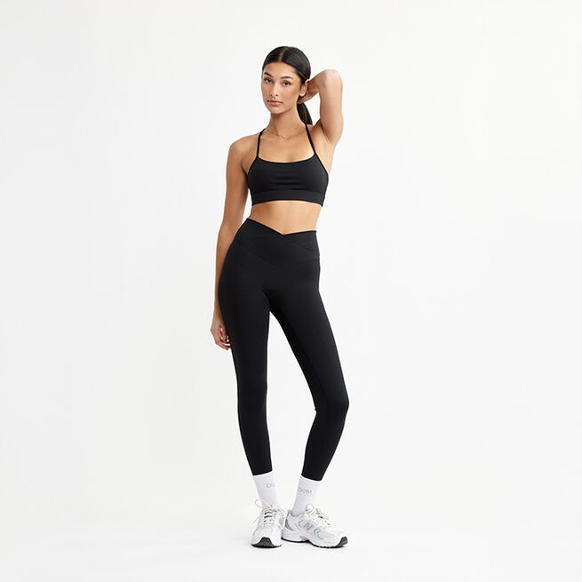 Ultimate Mini Strap Bra, Black, XS  Sport-Bh Svart