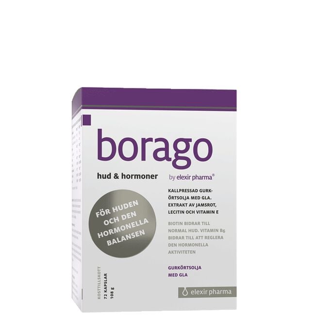 Borago Hud & Hormoner 72 kapslar Borago Hud & Hormoner 72 kapslar