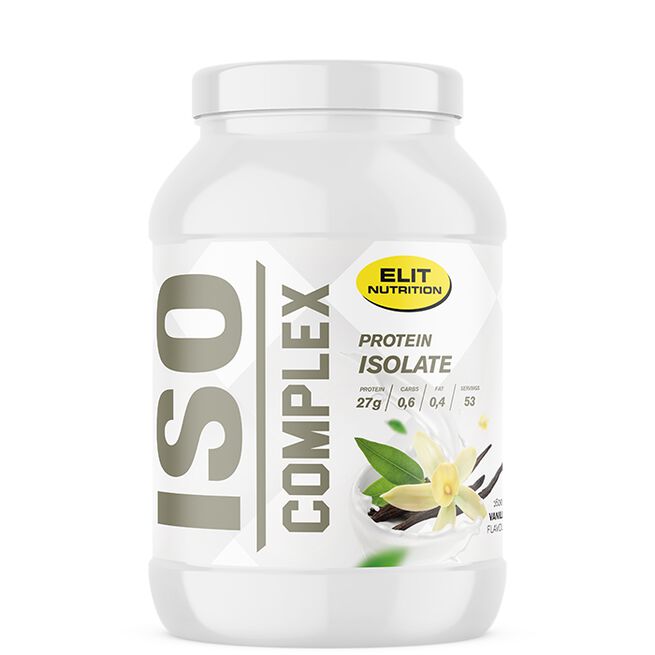 ISO Complex, 1600 g, Vanilla ISO Complex Vassleproteinisolat 1600 g Vanilla