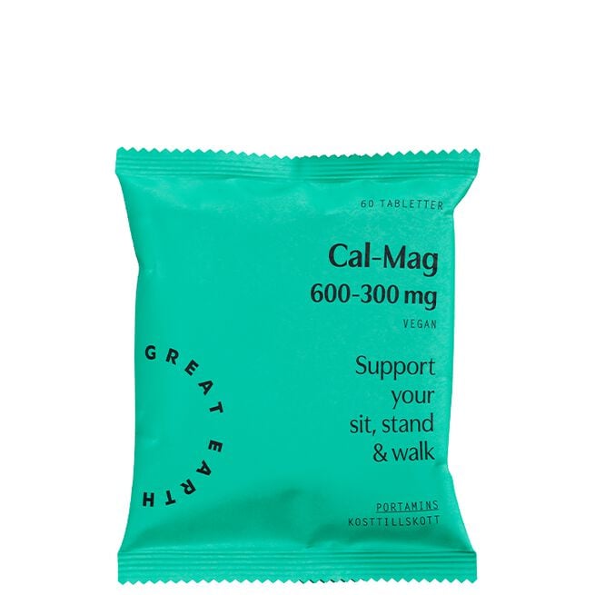 Great Earth Cal/Mag 600/300 mg 60 tabletter Refill