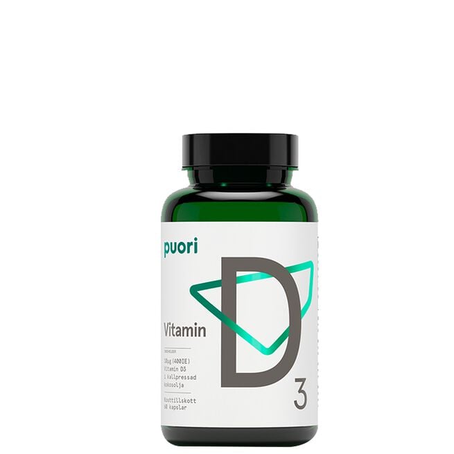 D3 D-Vitamin 60 kapslar Puori D-Vitamin 400 60 kapslar