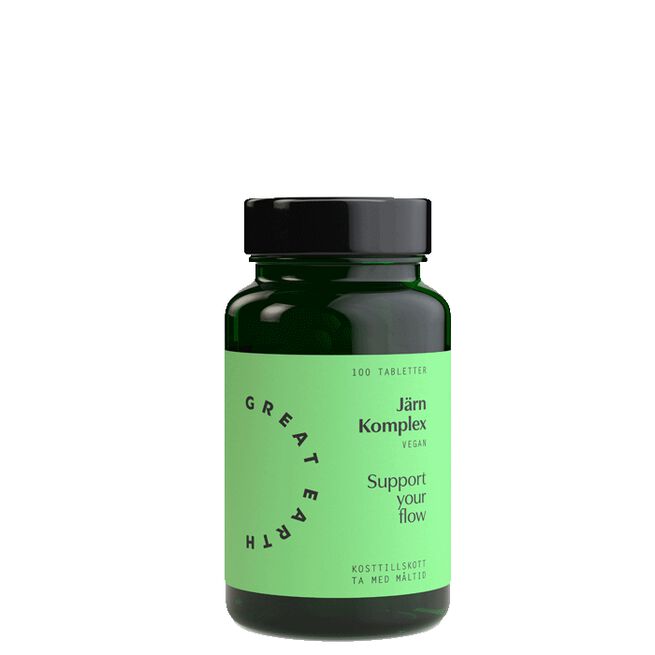 Järn Komplex 25 mg, 100 tabletter Järn Komplex 25 mg 100 tabletter