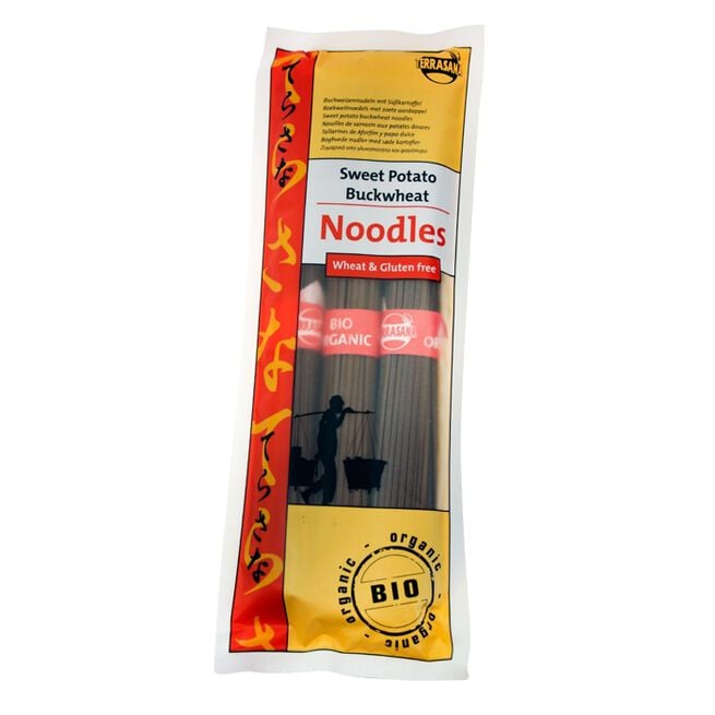 Nudlar Bovete & Sötpotatis 250 g Nudlar Bovete & Sötpotatis 250 g