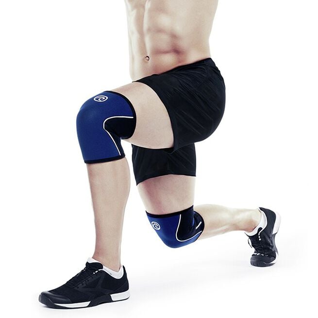 RX Knee Sleeve, 5mm, Navy/Black, L RX Knäskydd 5mm Blå/Svart