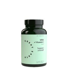 MSM+Vitamin C, 120 tabletter MSM+Vitamin C 120 tabletter