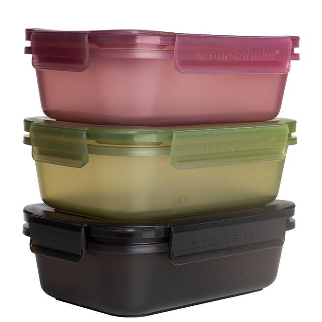 Food Storage Container 800 ml Black  Matlåda 800 ml