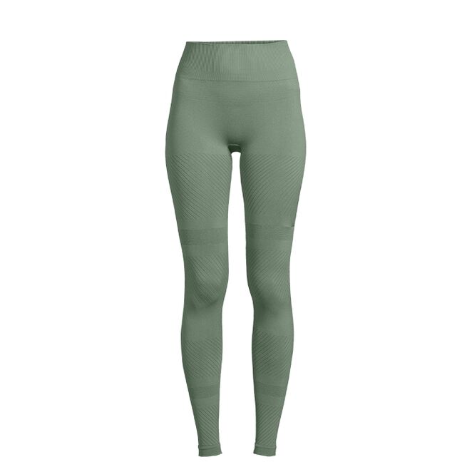 Essential Block Seamless High Waist Tights, Dusty Green, S Essential Block Seamless High Waist Tights, Dusty Green
