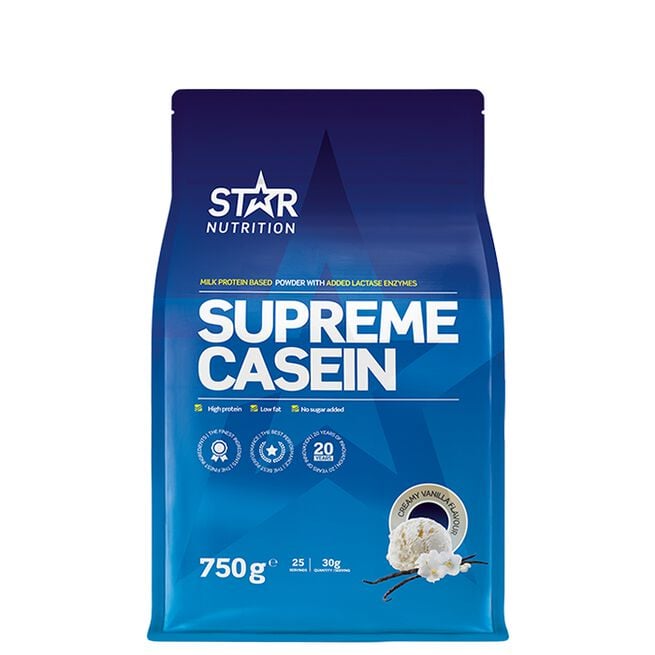 Star Nutrition Supreme Casin Creamy vanilla Supreme Kasein 750 g Creamy Vanilla